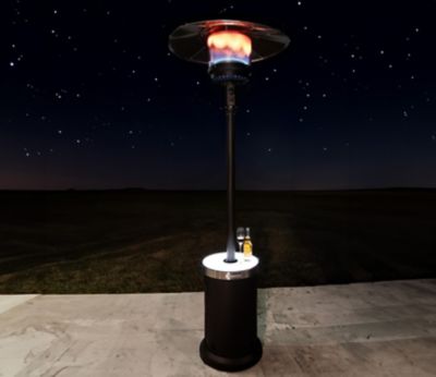 Image showing  Mocha Finish Patio Heater with LED Table