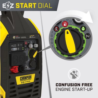 Image showing 5 th Champion Power Equipment 2,500/1,850-Watt Gasoline Powered Portable Inverter, Quiet Technology, CO Shield