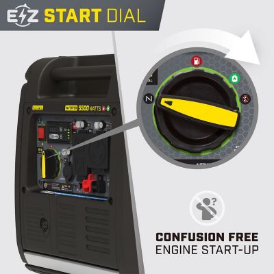 Image showing 5 th Champion Power Equipment 5,500/4,000 W Dual-Fuel Inverter Generator, Electric Start, RV-Ready, Quiet Technology and CO Shield
