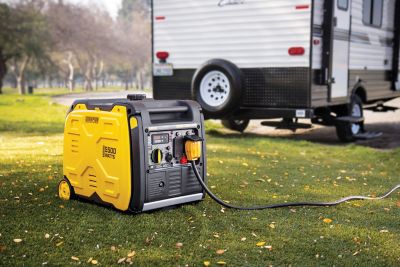 Image showing 9 th Champion Power Equipment 5,500/4,000-Watt Gasoline Powered Portable Inverter Generator, RV-Ready, Quiet Technology, CO Shield