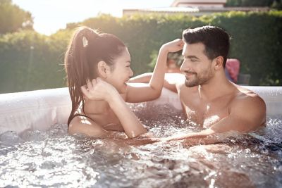 Image showing  SaluSpa Ibiza Energysense Airjet Inflatable Hot Tub