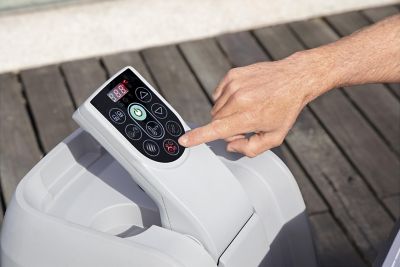 Image showing 5 th Bestway SaluSpa Ibiza Energysense Airjet Inflatable Hot Tub