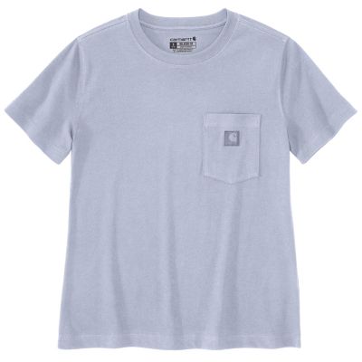 Image showing  Women's Relaxed Fit Lightweight Crew Neck Short-Sleeve Pocket T-Shirt