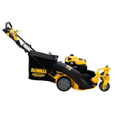 Image showing  28 in. 224cc 3-in-1 Self-Propelled Gas Push Lawn Mower