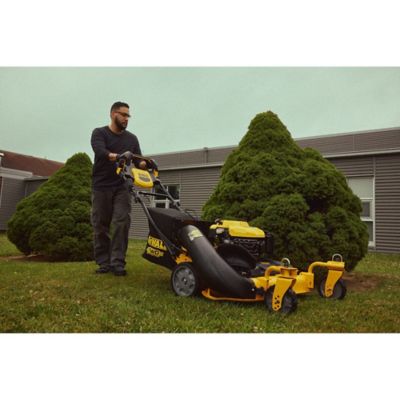 Image showing  28 in. 224cc 3-in-1 Self-Propelled Gas Push Lawn Mower