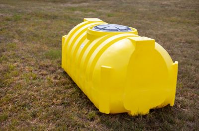 Image showing  Legacy 500 Gal. Single-Compartment Non-Plumbed Ribbed Septic Tank