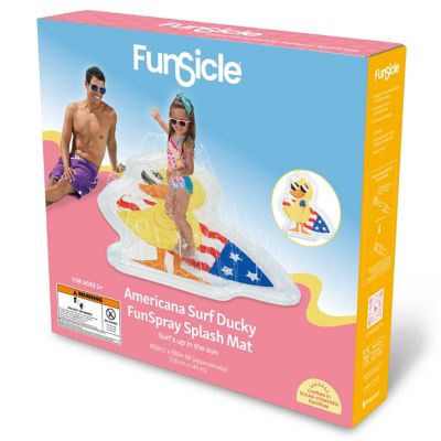 Image showing  Americana Surf Ducky Splash Mat