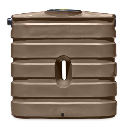 Bushman Slimline 130 Gallon Rainwater Tank - Mocha Water Storage Tanks