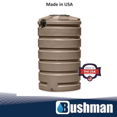 Image showing  205 Gallon Rainwater Harvesting Tank - Mocha