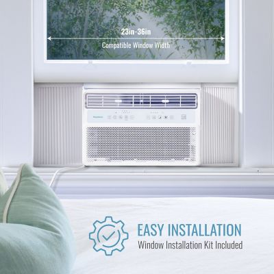 Image showing 5 th Keystone 8,000 BTU Window Mounted Inverter Air Conditioner with Remote Control