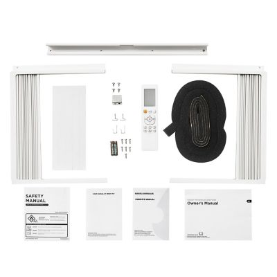 Image showing  12,000 BTU Window Mounted Inverter Air Conditioner with Remote Control
