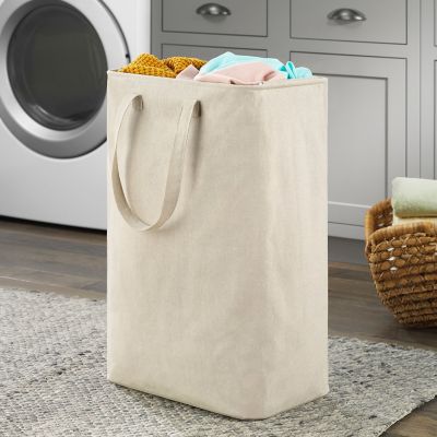 Image showing 5 th Whitmor Collapsible Canvas Hamper