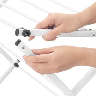 Image showing 8 th Whitmor Folding Metal Drying Rack