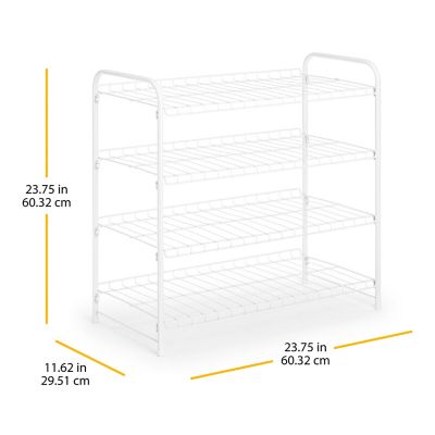 Image showing  4 Tier Closet Storage Rack