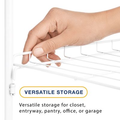 Image showing  4 Tier Closet Storage Rack