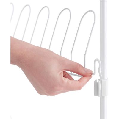 Image showing 7 th Whitmor 18 Pair Over the Door Shoe Rack