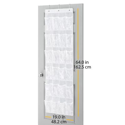 Image showing  24 Pocket Over the Door Shoe Bag