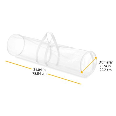 Image showing Clear Gift Wrap Organizer for up to 25 Rolls