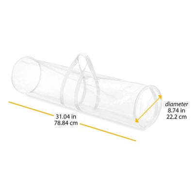 Image showing Clear Gift Wrap Organizer for up to 25 Rolls