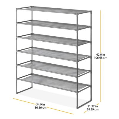 Image showing  Spacemaker 6 Tier Closet Storage Shelves