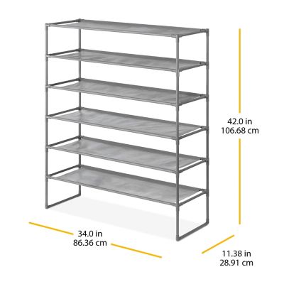 Image showing  Spacemaker 6 Tier Closet Storage Shelves