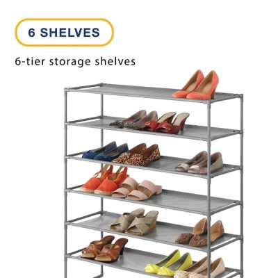Image showing  Spacemaker 6 Tier Closet Storage Shelves