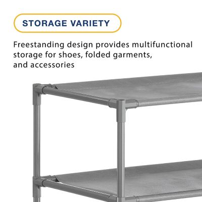 Image showing  Spacemaker 6 Tier Closet Storage Shelves