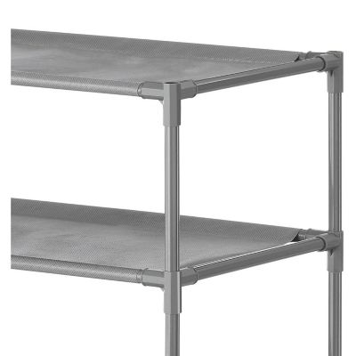 Image showing 7 th Whitmor Spacemaker 6 Tier Closet Storage Shelves