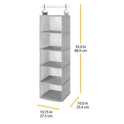 Image showing  5 Tier Hanging Accessory Shelf