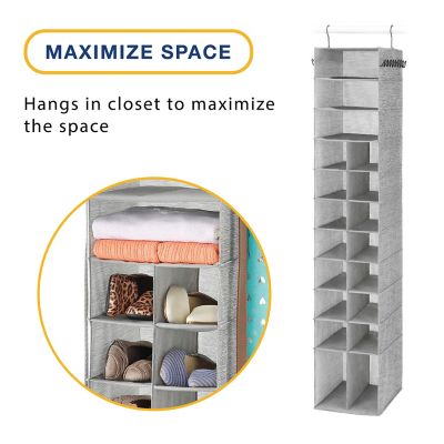 Image showing  Hanging Shoe and Accessory Organizer