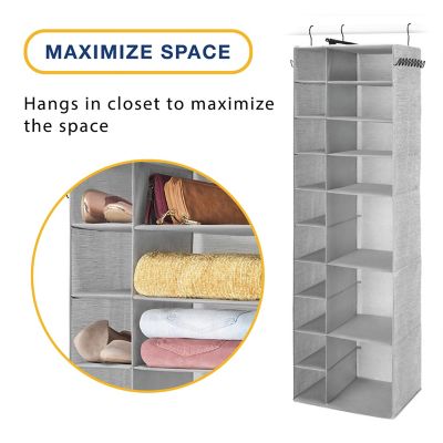 Image showing  Hanging Shoe and Sweater Organizer