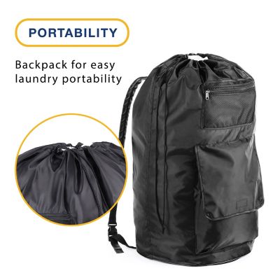 Image showing  Dura-clean Laundry Backpack