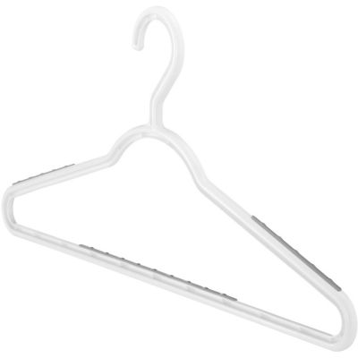 Image showing 6 th Whitmor Slim Sure Grip Hangers, Set of 10