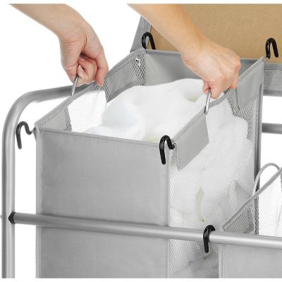 Image showing  Triple Sorter Ironing and Folding Table