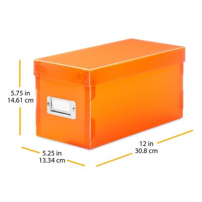 Image showing  Plastic Storage Boxes in Various Colors, Set of 5