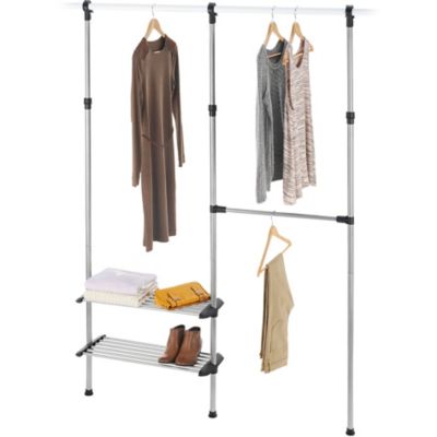 Whitmor Double Rod Freestanding Closet