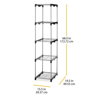 Image showing  4 Tier Closet Shelves