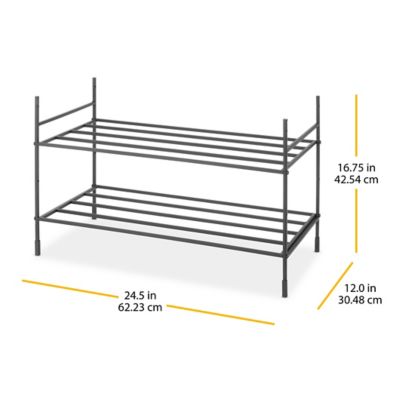 Image showing  2 Tier Modular Stacking Shelves