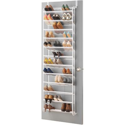 Whitmor Over the Door Shoe Rack, 36 Pair