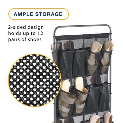 Image showing  24 Pocket Shoe Rack