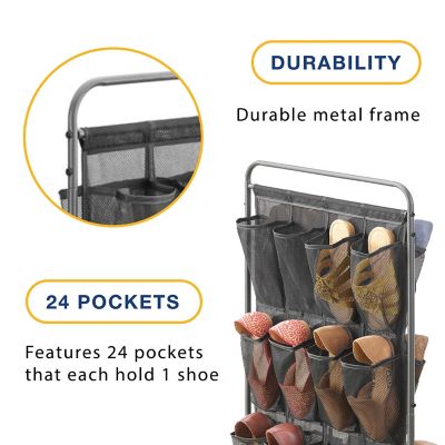 Image showing  24 Pocket Shoe Rack
