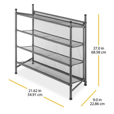 Image showing  4 Tier Shoe Rack