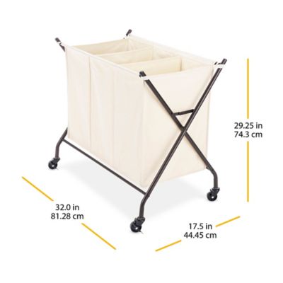 Image showing  3-Compartment Laundry Sorter