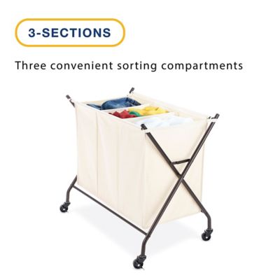 Image showing  3-Compartment Laundry Sorter