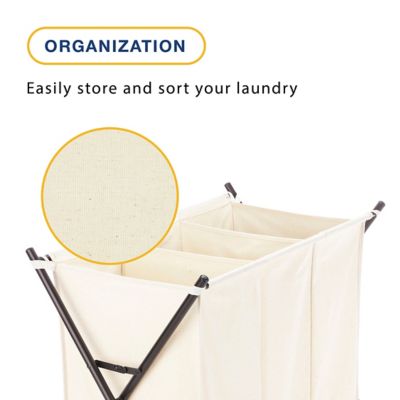 Image showing  3-Compartment Laundry Sorter