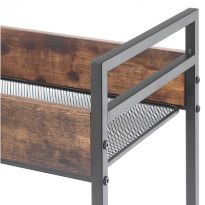 Image showing  Modern Industrial 3 Tier Shelf Cart, 6764 16501