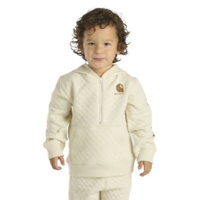Carhartt Kid's Long-Sleeve Quilted Jersey Half-Zip Sweatshirt, Boy