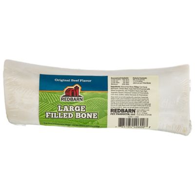 Redbarn Natural White Large Beef Filled Femur Bone Dog Chew Treat, 1 ct.