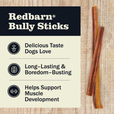 Image showing  7 in. Bully Stick Dog Chew Treats, 6 ct.