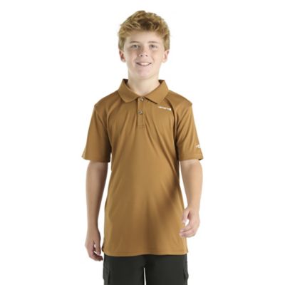 Carhartt Kid's Short-Sleeve Force Sun Defender Polo
